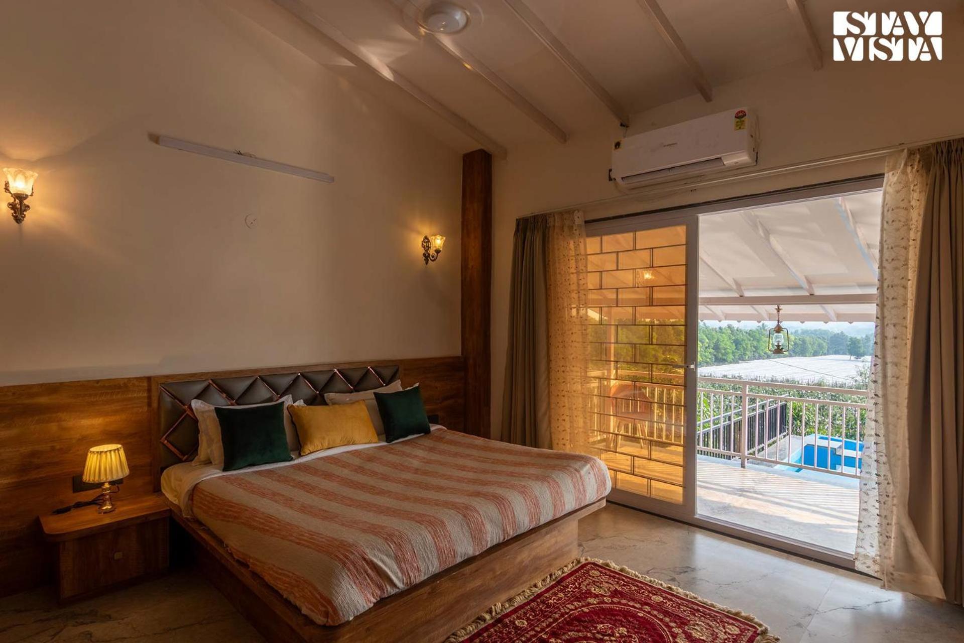 Stayvista'S Harvest Haven - Pool-View Villa With Deck & Machan Near Sula Nashik Exteriör bild