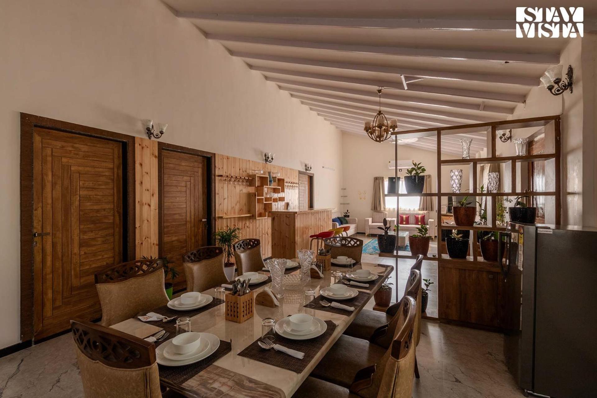 Stayvista'S Harvest Haven - Pool-View Villa With Deck & Machan Near Sula Nashik Exteriör bild